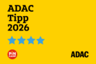 ADAC Tipp 2026 Pin Camp Auszeichnung für Top Campingplatz