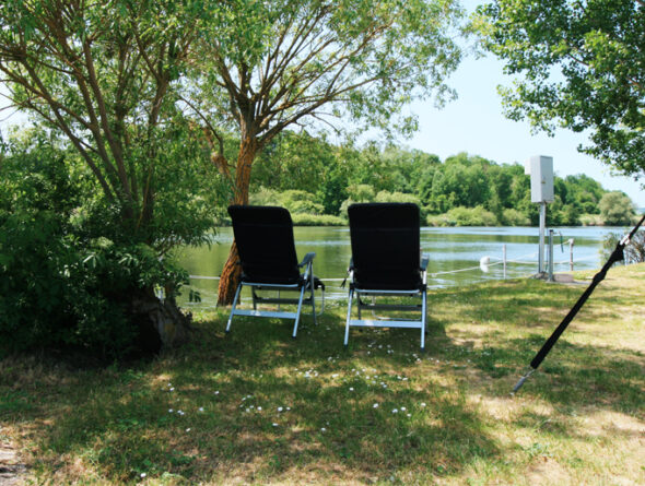 Erholung am Campingplatz Ankergrund, direkt am Main