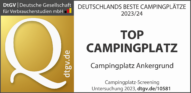 TOP Campingplatz Auszeichnung DtGV
