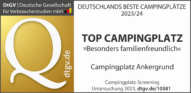 TOP Campingplatz Besonders Familienfreundlich Auszeichnung DtGV